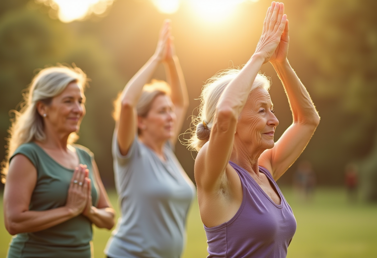 Йога для старших людей - гармонія тіла і духу